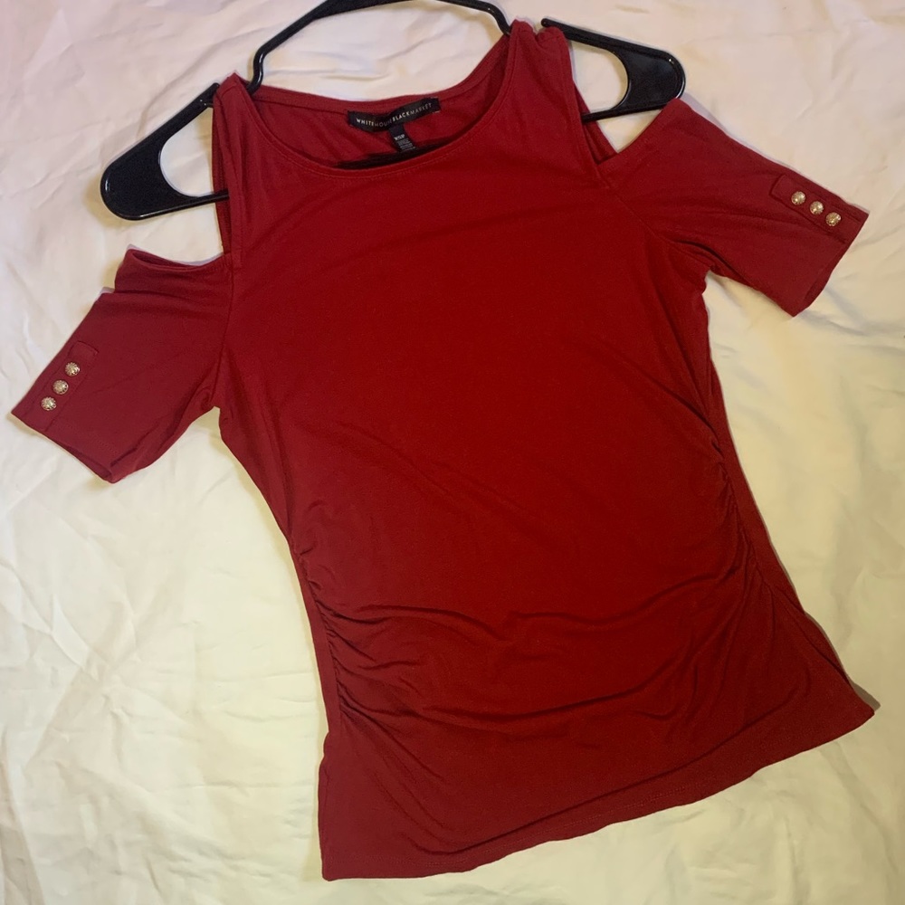 WhiteHouseBlackMarket, Size XS, Maroon